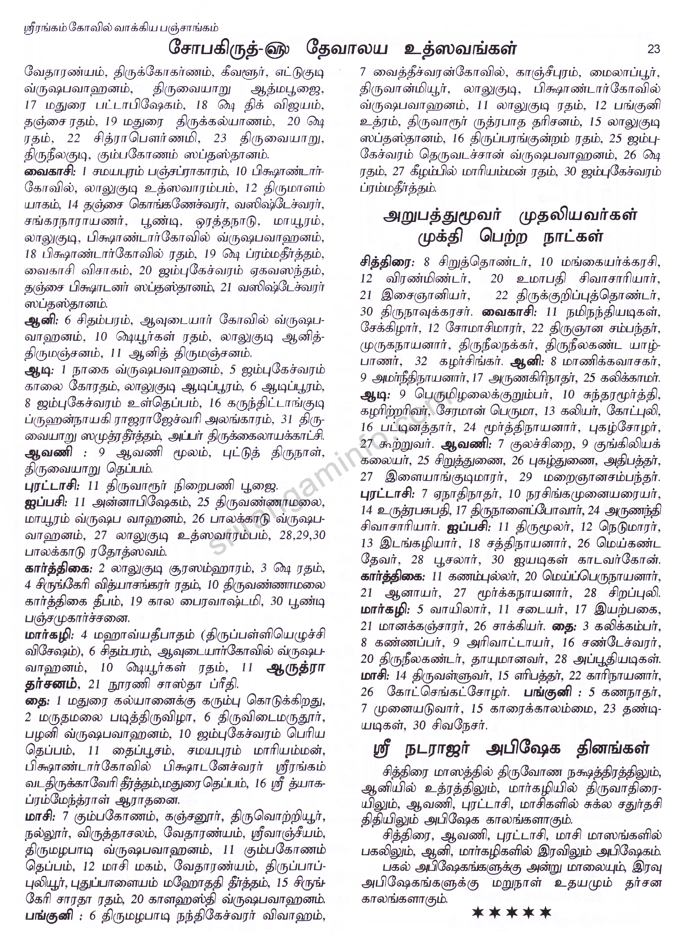Panchangam